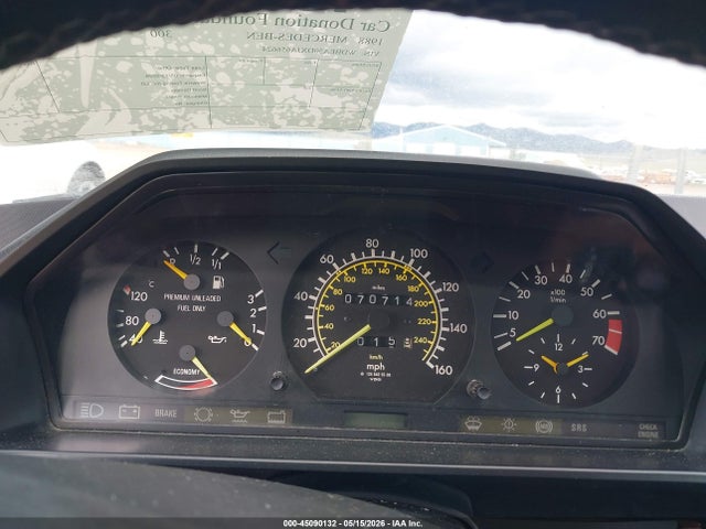 Продаж на аукціоні авто 1988 Mercedes-benz 300 Ce, vin: WDBEA50DXJA656624, номер лоту: 45090132
