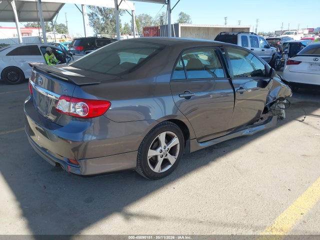 2013 Toyota Corolla S მანქანა იყიდება აუქციონზე, vin: 5YFBU4EE4DP155655, აუქციონის ნომერი: 45090151