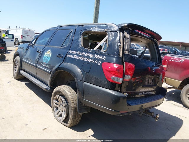 2007 Toyota Sequoia Sr5 V8 მანქანა იყიდება აუქციონზე, vin: 5TDZT34A87S297318, აუქციონის ნომერი: 45090156