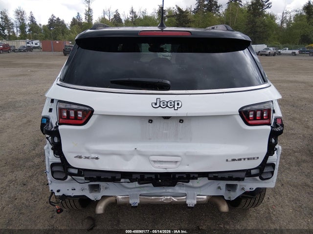 45090177 :رقم المزاد ، 3C4NJDCNXTT225115 vin ، 2026 Jeep Compass Limited مزاد بيع