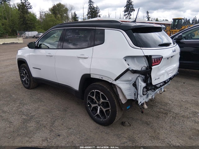 45090177 :رقم المزاد ، 3C4NJDCNXTT225115 vin ، 2026 Jeep Compass Limited مزاد بيع