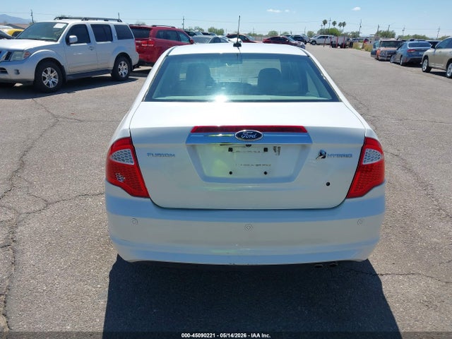 2010 Ford Fusion Hybrid მანქანა იყიდება აუქციონზე, vin: 3FADP0L34AR277292, აუქციონის ნომერი: 45090221