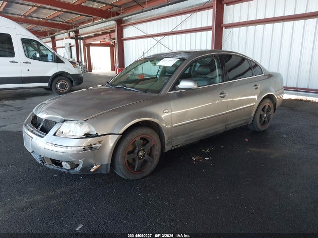 45090227 :رقم المزاد ، WVWTH63B83P278209 vin ، 2003 Volkswagen Passat Glx مزاد بيع