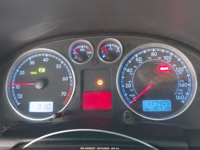 45090227 :رقم المزاد ، WVWTH63B83P278209 vin ، 2003 Volkswagen Passat Glx مزاد بيع