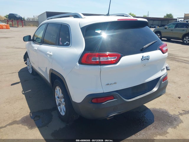 2016 Jeep Cherokee Latitude მანქანა იყიდება აუქციონზე, vin: 1C4PJMCB7GW111748, აუქციონის ნომერი: 45090305