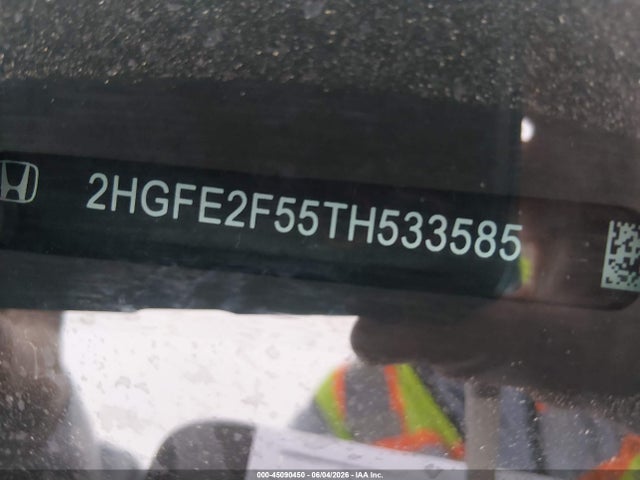 2HGFE2F55TH533585 Honda Civic Sport