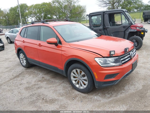 2019 Volkswagen Tiguan 2.0t S მანქანა იყიდება აუქციონზე, vin: 3VV1B7AX9KM054594, აუქციონის ნომერი: 45090455
