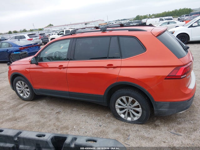 2019 Volkswagen Tiguan 2.0t S მანქანა იყიდება აუქციონზე, vin: 3VV1B7AX9KM054594, აუქციონის ნომერი: 45090455