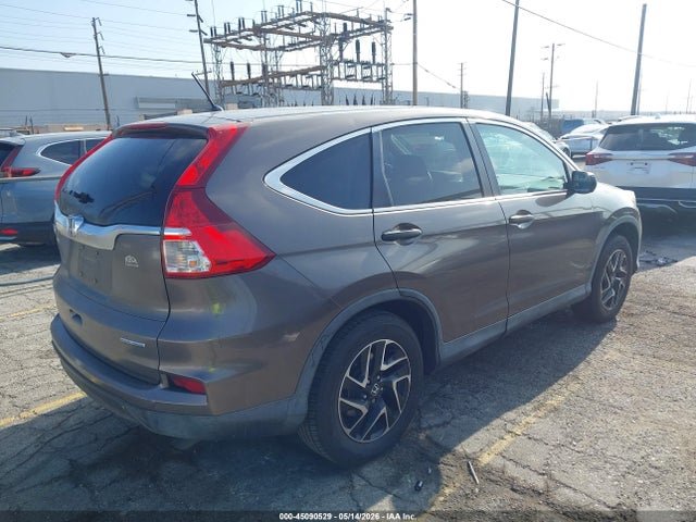 2016 Honda Cr-v Se მანქანა იყიდება აუქციონზე, vin: 2HKRM3H44GH554613, აუქციონის ნომერი: 45090529