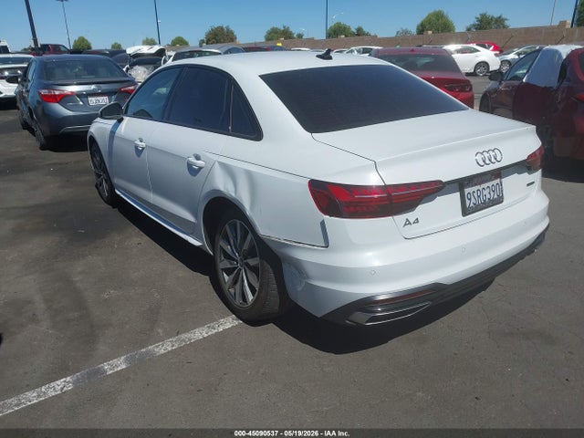 Продажа на аукционе авто 2022 Audi A4 Premium Plus 40 Tfsi Quattro S Tronic, vin: WAUBBAF46NA005754, номер лота: 45090537
