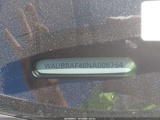 Продажа на аукционе авто 2022 Audi A4 Premium Plus 40 Tfsi Quattro S Tronic, vin: WAUBBAF46NA005754, номер лота: 45090537