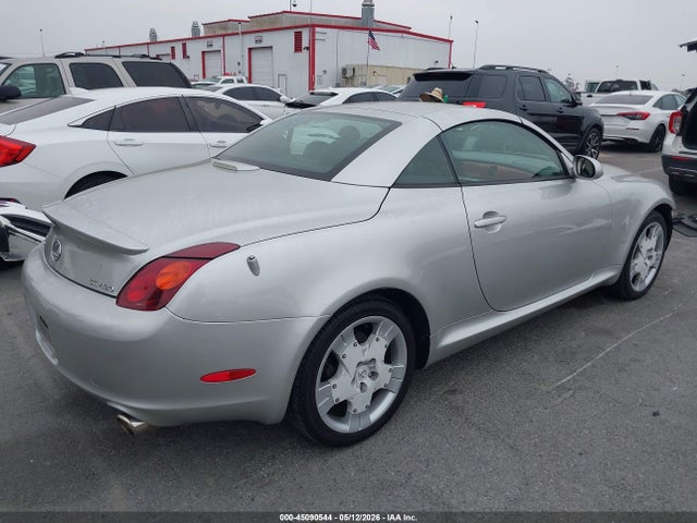 45090544 :رقم المزاد ، JTHFN48Y540058249 vin ، 2004 Lexus Sc 430 مزاد بيع