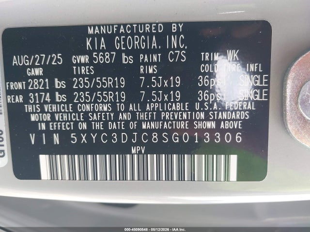 KIA Ev6 Wind Awd 2025 5XYC3DJC8SG013306 Image 9