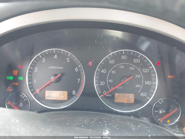 45090564 :رقم المزاد ، JNRAS08W74X220319 vin ، 2004 Infiniti Fx35 مزاد بيع