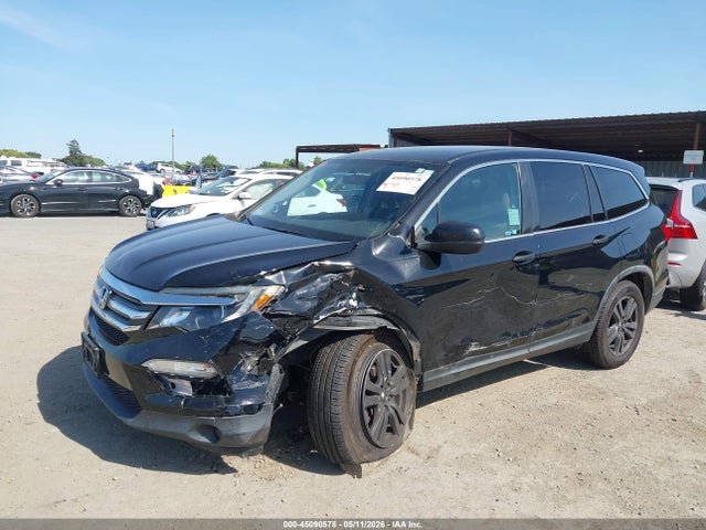 2016 Honda Pilot Lx მანქანა იყიდება აუქციონზე, vin: 5FNYF5H19GB023798, აუქციონის ნომერი: 45090578