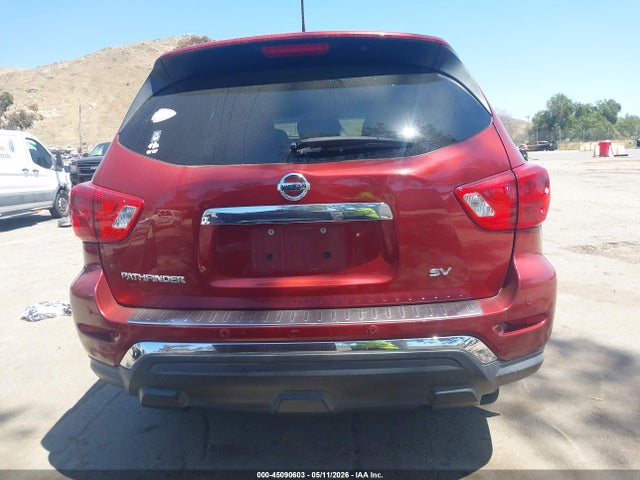 2017 Nissan Pathfinder Sv მანქანა იყიდება აუქციონზე, vin: 5N1DR2MN0HC621821, აუქციონის ნომერი: 45090603