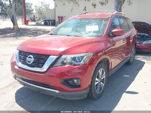 2017 Nissan Pathfinder Sv მანქანა იყიდება აუქციონზე, vin: 5N1DR2MN0HC621821, აუქციონის ნომერი: 45090603