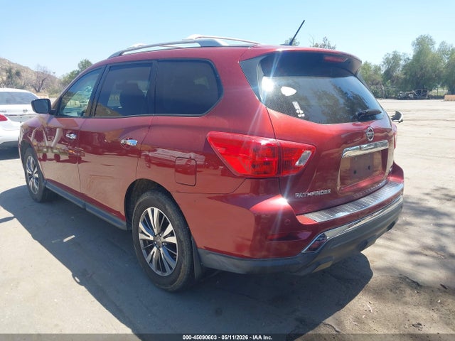 2017 Nissan Pathfinder Sv მანქანა იყიდება აუქციონზე, vin: 5N1DR2MN0HC621821, აუქციონის ნომერი: 45090603