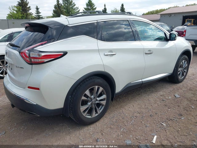 Aukcja sprzedaży 2016 Nissan Murano Platinum/s/sl/sv, vin: 5N1AZ2MH9GN138652, numer aukcji: 45090616