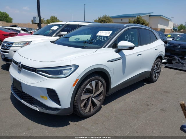 2021 Volkswagen Id.4 Pro S მანქანა იყიდება აუქციონზე, vin: WVGKMPE20MP022489, აუქციონის ნომერი: 45090643