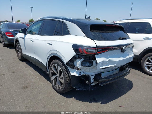 2021 Volkswagen Id.4 Pro S მანქანა იყიდება აუქციონზე, vin: WVGKMPE20MP022489, აუქციონის ნომერი: 45090643