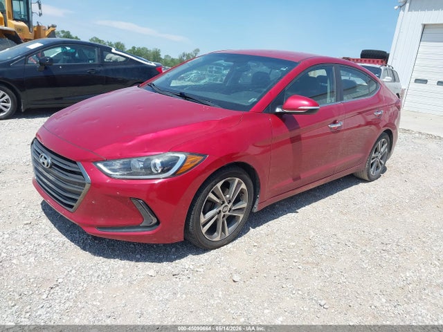 2017 Hyundai Elantra Limited მანქანა იყიდება აუქციონზე, vin: 5NPD84LF8HH006418, აუქციონის ნომერი: 45090664