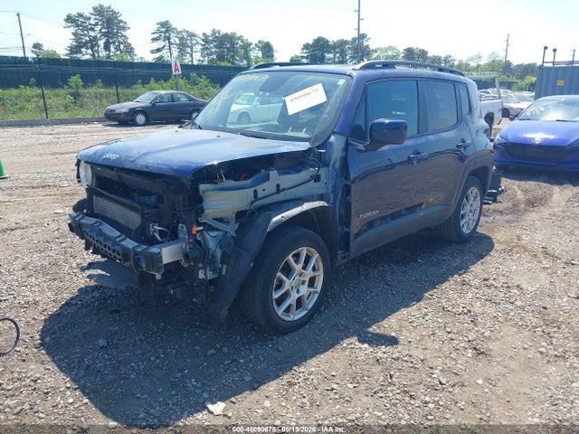 2019 Jeep Renegade Latitude 4x4 მანქანა იყიდება აუქციონზე, vin: ZACNJBBBXKPK81750, აუქციონის ნომერი: 45090675
