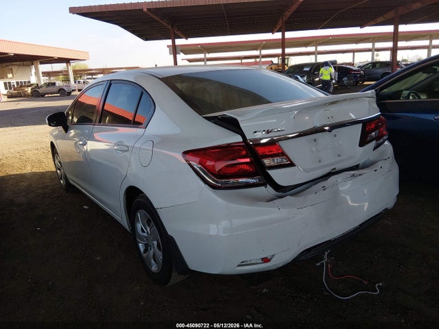 Aukcja sprzedaży 2015 Honda Civic Lx, vin: 2HGFB2F54FH524650, numer aukcji: 45090722