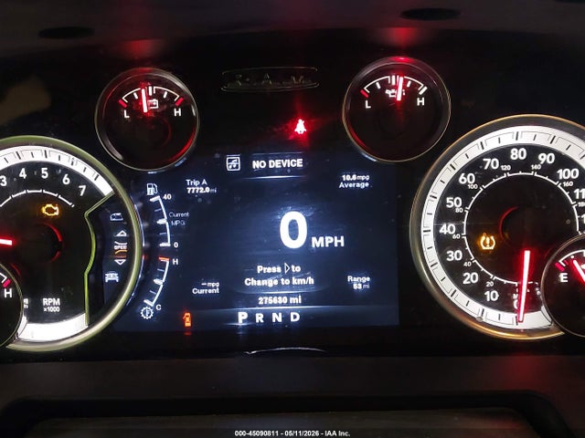 45090811 :رقم المزاد ، 1C6RR7GT1DS683284 vin ، 2013 Ram 1500 Big Horn مزاد بيع