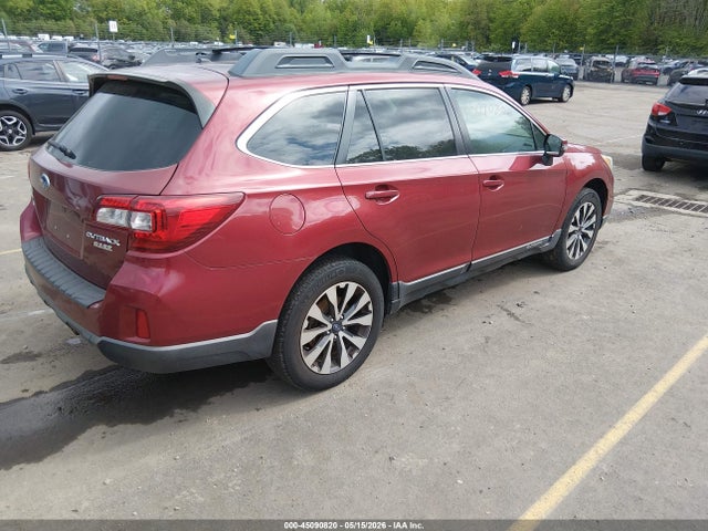 45090820 :رقم المزاد ، 4S4BSANC7F3346898 vin ، 2015 Subaru Outback 2.5i Limited مزاد بيع