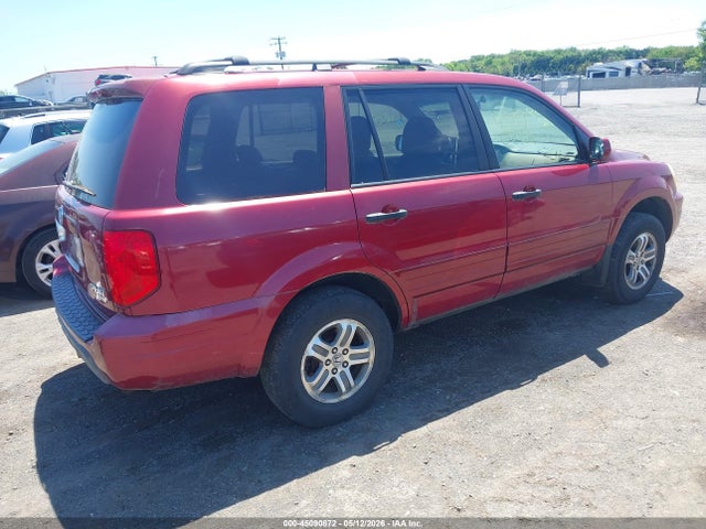 2004 Honda Pilot Ex-l მანქანა იყიდება აუქციონზე, vin: 2HKYF18674H575690, აუქციონის ნომერი: 45090872