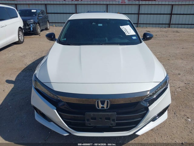 45090877 :رقم المزاد ، 1HGCV1F34MA094522 vin ، 2021 Honda Accord Sport مزاد بيع