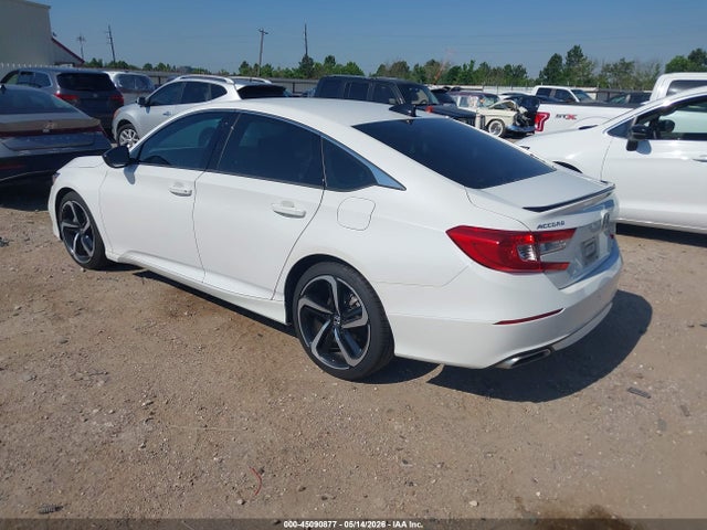 45090877 :رقم المزاد ، 1HGCV1F34MA094522 vin ، 2021 Honda Accord Sport مزاد بيع