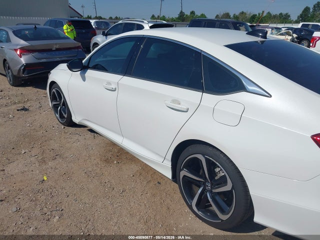 45090877 :رقم المزاد ، 1HGCV1F34MA094522 vin ، 2021 Honda Accord Sport مزاد بيع