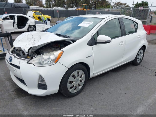 2012 Toyota Prius C One მანქანა იყიდება აუქციონზე, vin: JTDKDTB34C1019428, აუქციონის ნომერი: 45090884