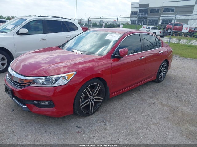 45090902 :رقم المزاد ، 1HGCR2F59HA095716 vin ، 2017 Honda Accord Sport مزاد بيع