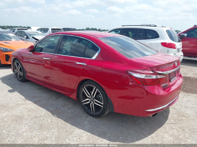 45090902 :رقم المزاد ، 1HGCR2F59HA095716 vin ، 2017 Honda Accord Sport مزاد بيع