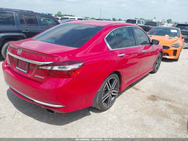 45090902 :رقم المزاد ، 1HGCR2F59HA095716 vin ، 2017 Honda Accord Sport مزاد بيع