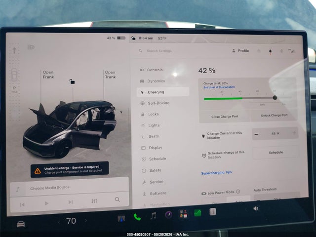 Продажа на аукционе авто 2026 Tesla Model Y All-wheel Drive/long Range Launch Series/premium All-wheel Drive, vin: 7SAYGDEE4TA679349, номер лота: 45090907