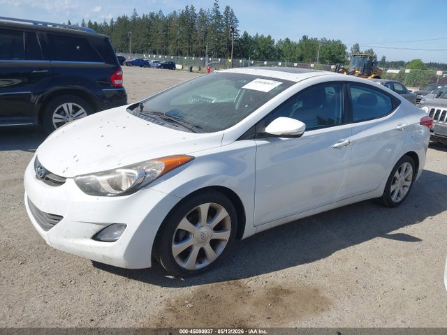 2013 Hyundai Elantra Limited მანქანა იყიდება აუქციონზე, vin: 5NPDH4AE3DH410957, აუქციონის ნომერი: 45090937