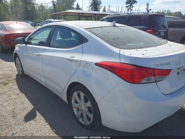 2013 Hyundai Elantra Limited მანქანა იყიდება აუქციონზე, vin: 5NPDH4AE3DH410957, აუქციონის ნომერი: 45090937
