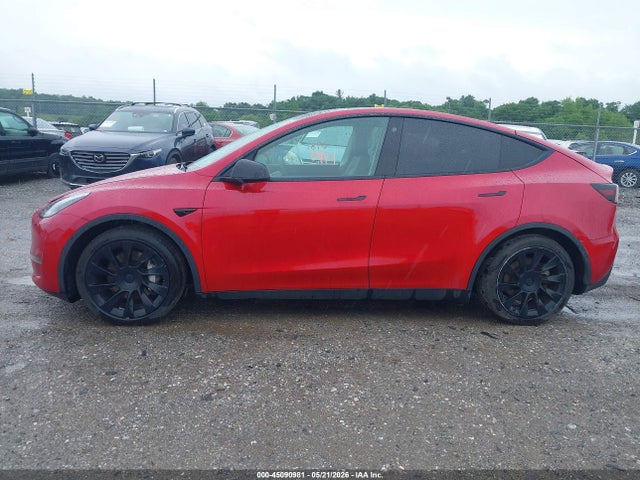Продажа на аукционе авто 2021 Tesla Model Y Long Range Dual Motor All-wheel Drive, vin: 5YJYGAEE4MF155375, номер лота: 45090981