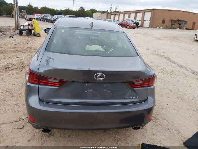 Продажа на аукционе авто 2016 Lexus Is 200t, vin: JTHBA1D21G5005341, номер лота: 45090987