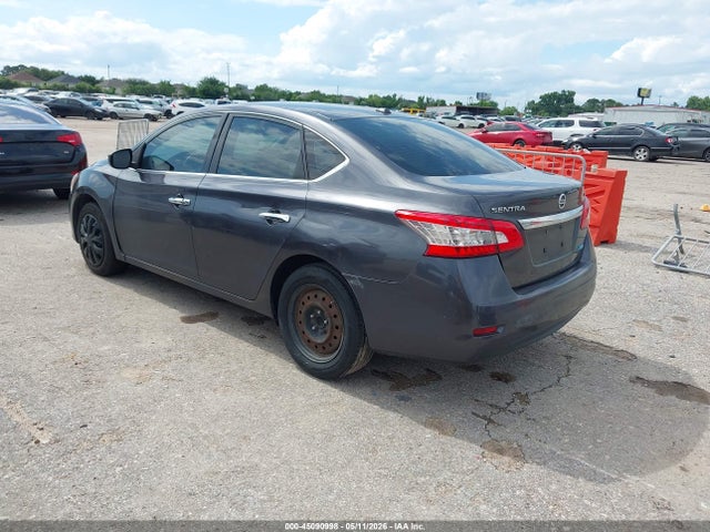 2013 Nissan Sentra Sv მანქანა იყიდება აუქციონზე, vin: 3N1AB7AP2DL719426, აუქციონის ნომერი: 45090998