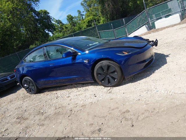 2026 Tesla Model 3 Premium All-wheel Drive მანქანა იყიდება აუქციონზე, vin: 5YJ3E1EB0TF151294, აუქციონის ნომერი: 45091009