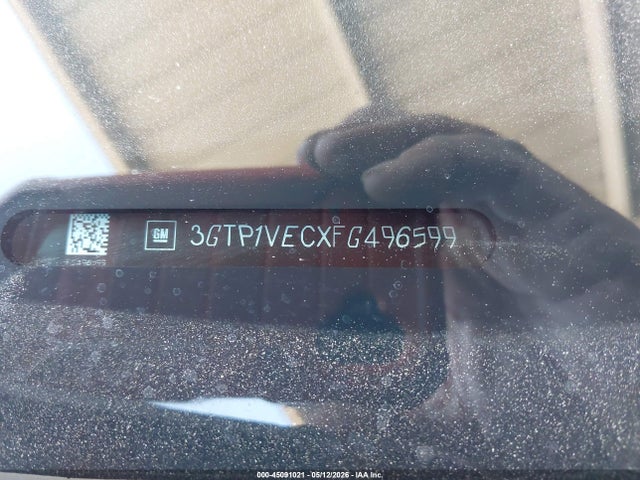Продаж на аукціоні авто 2015 Gmc Sierra 1500 Slt, vin: 3GTP1VECXFG496599, номер лоту: 45091021