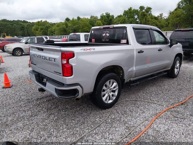 Продаж на аукціоні авто 2021 Chevrolet Silverado 1500 4wd  Short Bed Custom, vin: 1GCPYBEK7MZ259261, номер лоту: 45091039