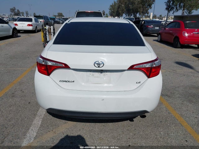 45091068 :رقم المزاد ، 5YFBURHE8GP423927 vin ، 2016 Toyota Corolla L/le/le Pls/prm/s/s Pls مزاد بيع