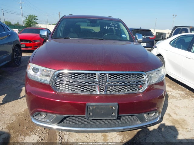 45091116 :رقم المزاد ، 1C4RDHAG5GC371668 vin ، 2016 Dodge Durango Sxt مزاد بيع
