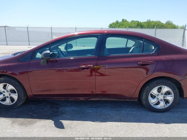 45091165 :رقم المزاد ، 19XFB2F51DE068453 vin ، 2013 Honda Civic Lx مزاد بيع